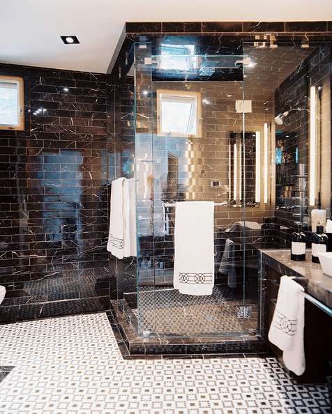Ванные комнаты из итальянского мрамора в Екатеринбурге фото 3