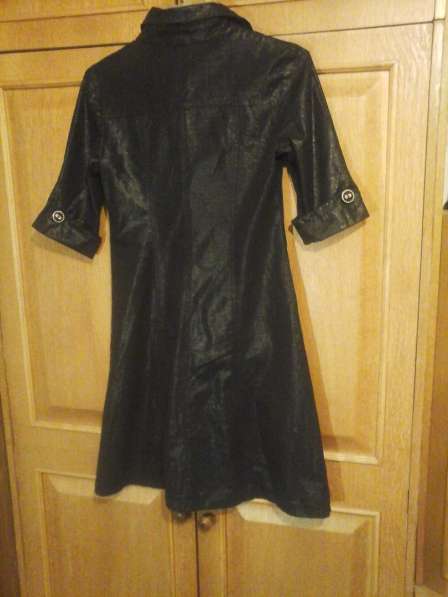 Черное школьное платье для девочки