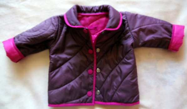 Демисезонная куртка для девочки р-р 68-74 в фото 8