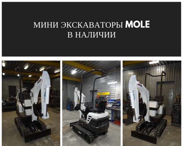 Мини экскаватор MOLE в Санкт-Петербурге фото 29