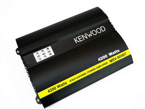 Автомобильный усилитель звука Kenwood MRV-905BT + USB 4200Вт