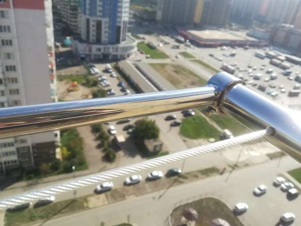 Бельевая сушилка для высоких балконов из нержавеющей стали в Краснодаре фото 9