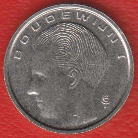 Бельгия 1 франк 1990 г. BELGIE в Орле