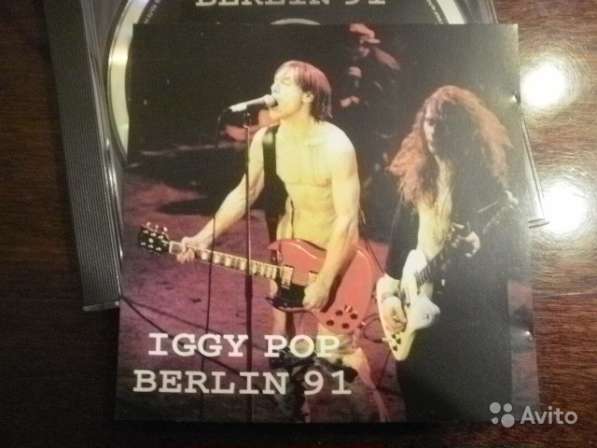 Iggy Pop "Live Berlin 91" made in France Раритет в Москве фото 4