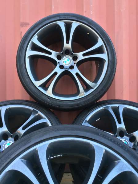 Комплект оригинальных колес BMW X5 X6 21 радиуса в Москве фото 7