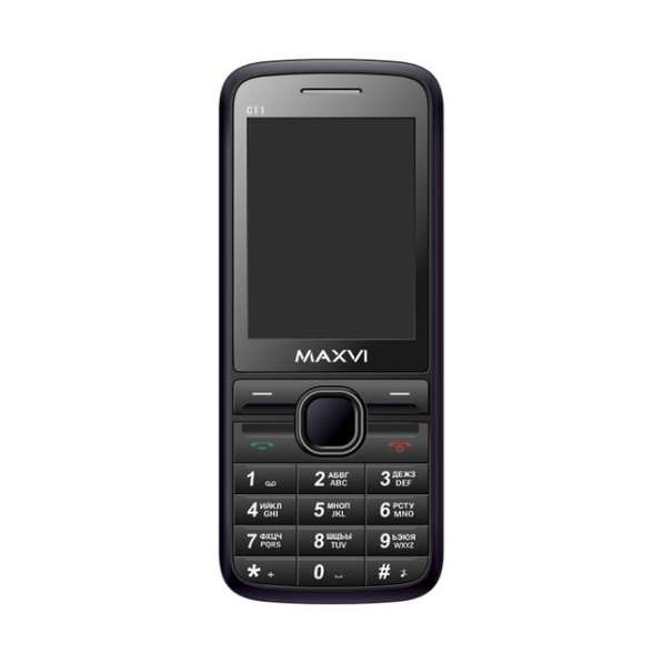 Телефон мобильный MAXVI С11 Black