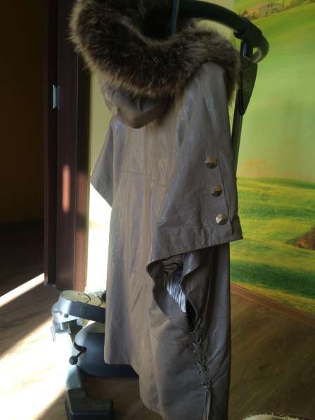 Пальто из лайковой кожи, изготовлено в Турции в Уфе