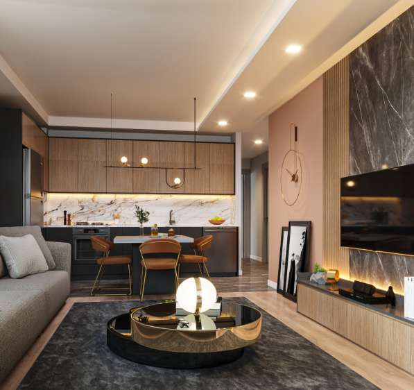 2-к. квартира 75м ² Турция, Мерсин, Эрдемли в фото 3
