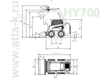 погрузчик KNA HY700