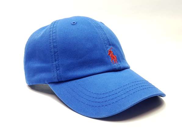 Бейсболка кепка polo Ralph Lauren (синий неон) в Москве фото 5