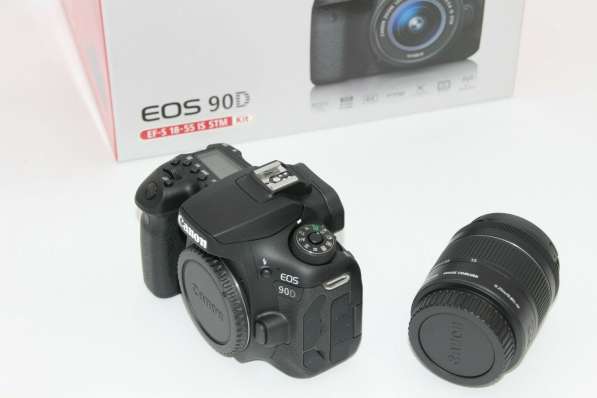 Canon EOS 90D + 18–55 мм IS STM + 64 ГБ — гарантия в фото 5