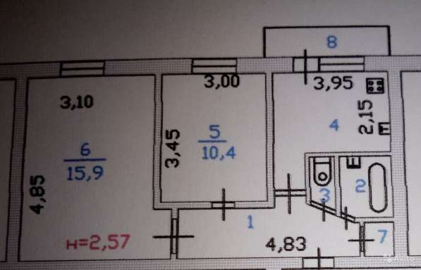 2-х комнатная квартира по ул. кулакова,13 в Пензе