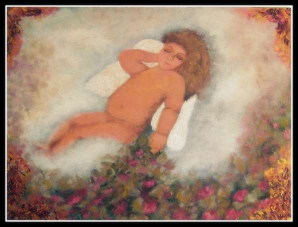 Картина "Ангел спит" 120x90