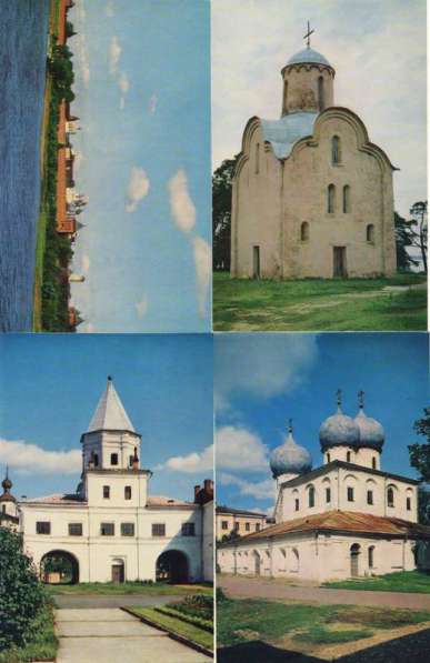 Набор цветных открыток Новгород архитектурные памятники в Санкт-Петербурге