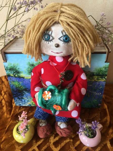 Кукла Домовенок Кузя. Текстильная кукла ручной работы в Набережных Челнах