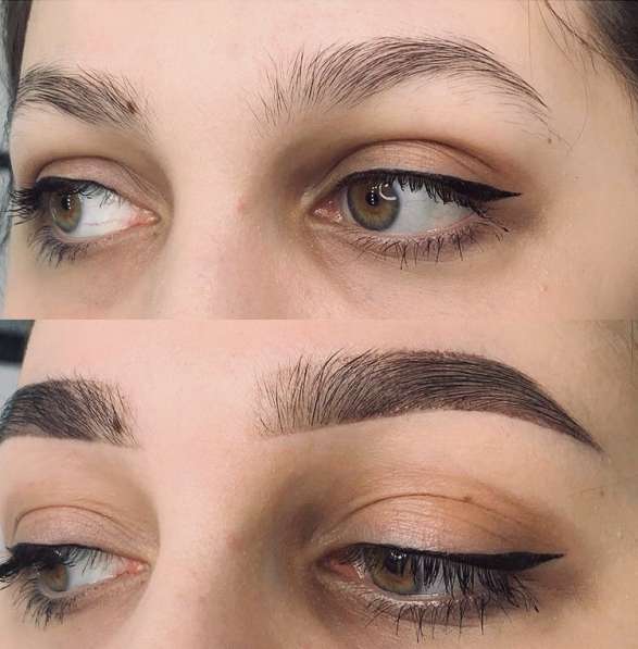 Окрашивание бровей в Санкт-Петербурге фото 4