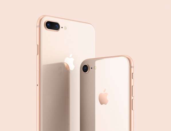 IPhone 8+, 64 гб, розовое золото