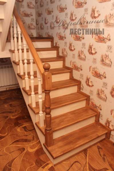 Деревянные лестницы в Краснодаре фото 5