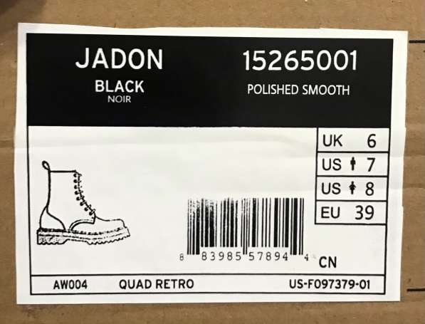 Ботинки Dr. Martens Jadon в Новосибирске фото 3