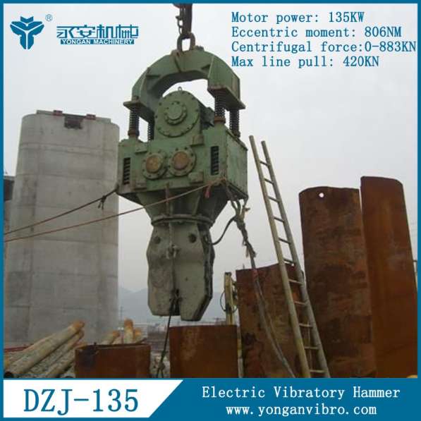 Электрический вибропогружатель DZJ-135 в Екатеринбурге фото 3