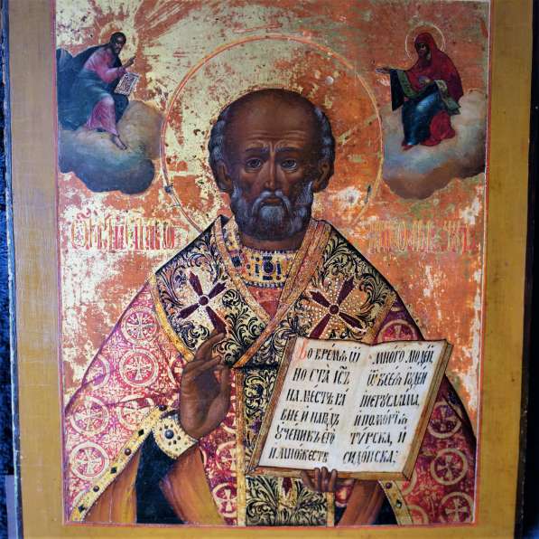 Старинный образ святителя Николая Мир Ликийских Чудотворца в Санкт-Петербурге фото 5