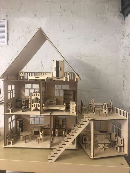 Кукольный домик 3D- Пазл