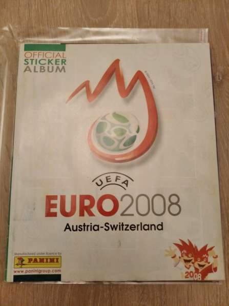 Panini альбом Euro 2008