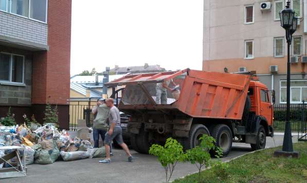 Вывоз строительного мусора, хлама, старой мебели в Перми