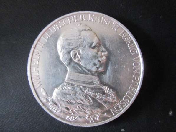 МОНЕТА-DREI MARK-НЕМЕЦКАЯ---СЕРЕБРО-ОРИГИНАЛ в Челябинске фото 14