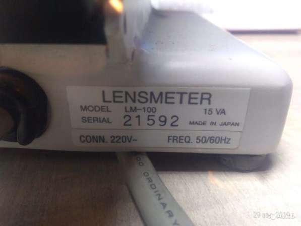 Nidek lensmeter LM-100 б/у, рабочий в Долгопрудном фото 3