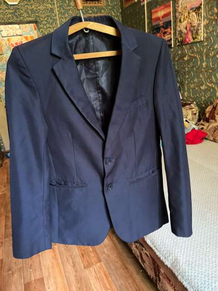 Костюм мужской, школьный, тёмно - синий