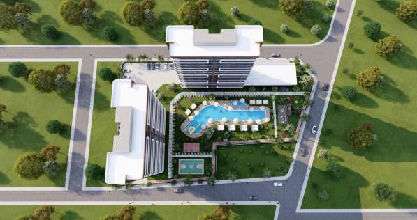 2-к. квартира 48м² Турция, Мерсин, Эрдемли