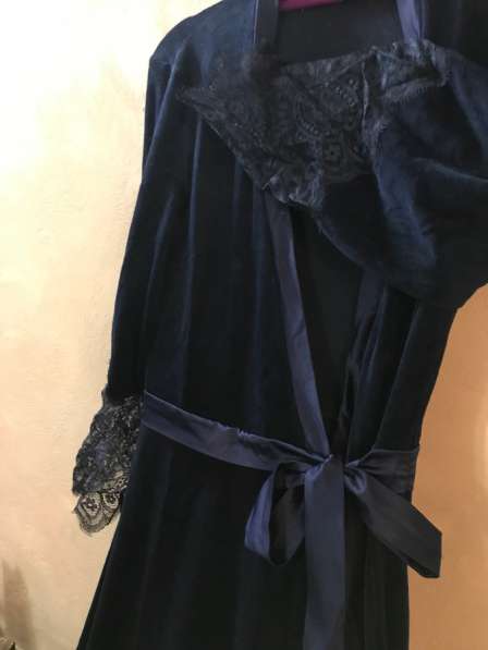 Халат велюровый