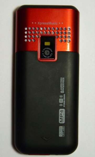 Nokia XpressMusic Black Red (3 сим-карты) в Москве фото 3