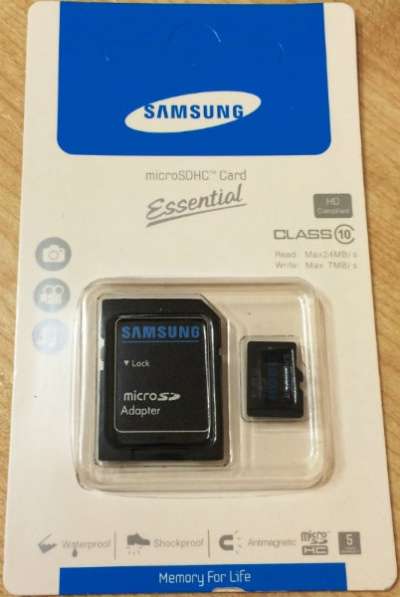 MicroSD карта на 64 GB - SAMSUNG