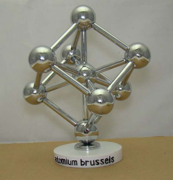 Пресс-папье сувенир Атомиум в Брюсселе (W818) в Москве фото 9