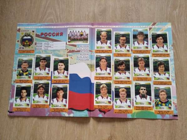 Panini Заполненный альбом Чемпионат Европы 1996 в Москве фото 5
