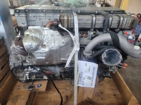 Двигатель Мерседес Актрос 15.6D новый OM473 в Москве