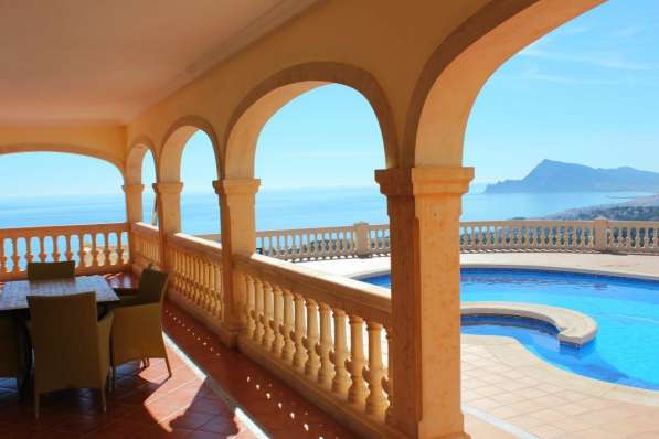 Испания, Алтея - продажа виллы с панорамным видом на море в фото 16