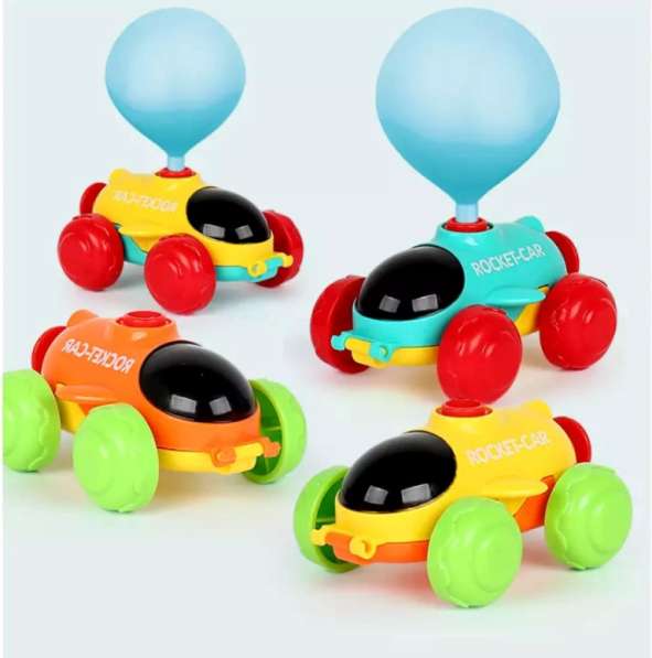 Воздушные гонки Pumping Car (машинки на воздушных шариках)