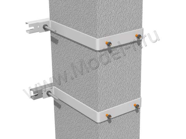 Крепление на столб в Москве фото 7