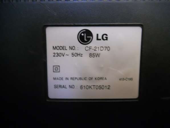 LG CF-21D70 кинескопный в Санкт-Петербурге