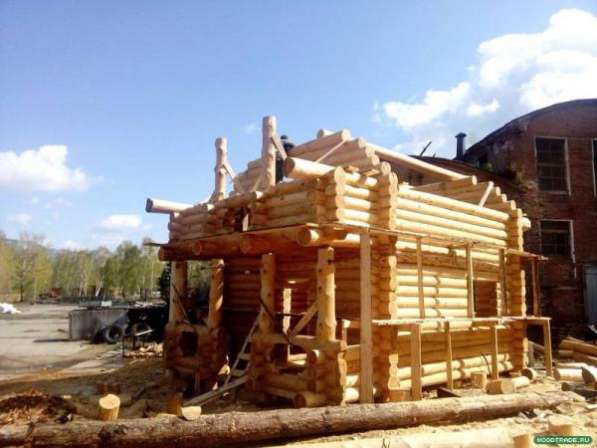 Строительство домов и бань из дерева в Москве