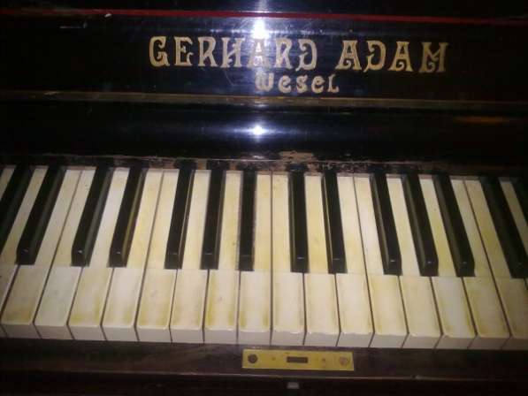 старинное немецкое пианино Gerhard Adam в Ульяновске фото 3