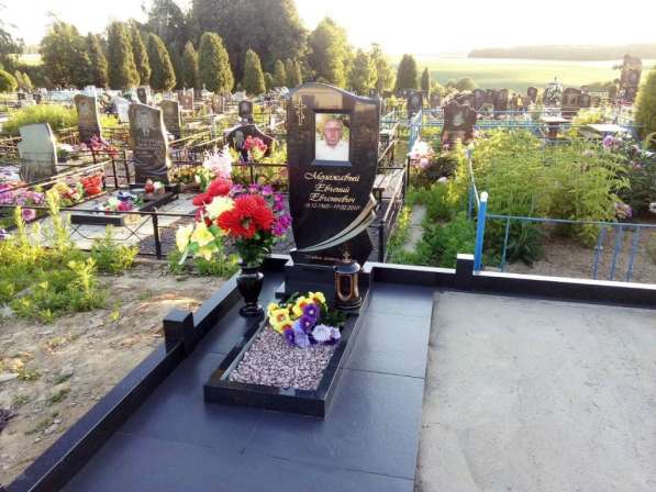 Памятники изготовление, художественное оформление, установка в фото 5