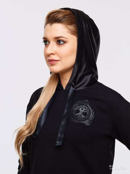 Спортивный костюм женский,1226, черный в Москве