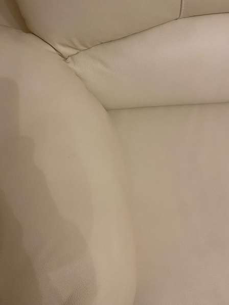 Кожаный диван б/у кожа белый в Красногорске фото 8