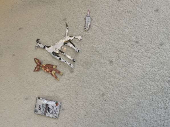 Животные из бумаги (на заказ)