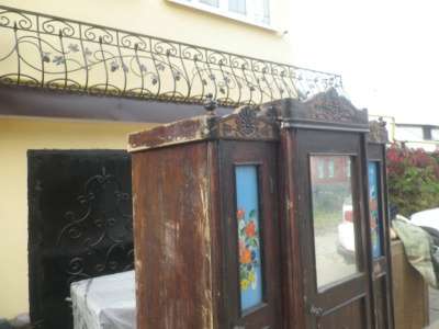 Старинный платянной шкаф в Москве фото 6
