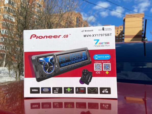 Магнитола pioneer с Bluetooth